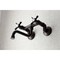 Kingston Brass KS116ORB Essex Two Handle Wall Mount Bathroom Faucet, Oil Rubbed Bronze KS116ORB - alternate 5